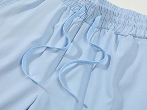 Custom <b>Men</b> Solid Color Swim <b>Trunks</b> Quick Dry Beach Shorts Lightweight Summer Board Shorts With Pockets OEM Blue Swim Shorts - Product Image 6