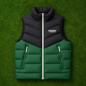 Custom Winter Men's Puffer Vest Sleeveless <b>Quilted</b> Jacket Warm Two-Tone Padded Bubble Waistcoat Windproof Outdoor Sports <b>Gilet</b> - Product Image 2