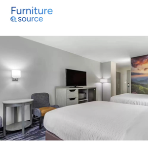 Juego de dormitorio moderno de madera maciza-Juego de dormitorio completo de madera maciza elegante Juego de dormitorio de lujo OEM Factory Vietnam Export - Product Image 1