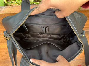 New High Quality Business Laptop Briefcases Work Shoulder Computer Handbags Full Grain Genuine Leather Bag for Man Briefcase Men - Product Image 6