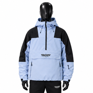 Chaqueta de Esquí Profesional Impermeable para Hombre y Mujer, Cortavientos con Capucha, Anorak para Snowboard, Ropa de Invierno para Nieve, Parka - Product Image 1