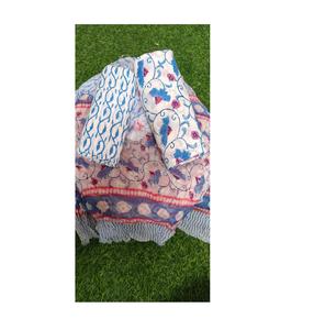 Costume pour femme en tissu de coton imprimé avec tissu de coton respirant pour une collection élégante de vêtements traditionnels et décontractés - Product Image 3