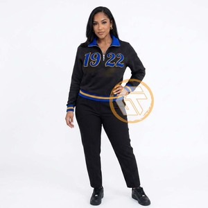 GREEK TREASURES เสื้อกันหนาว Sigma Gamma Rho แบบสั่งทำพิเศษ ปักลายด้านหน้า ผ้าเนื้อดี เป็นมิตรกับสิ่งแวดล้อม คุณภาพสูง 500 กรัม - Product Image 2