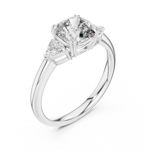 Fine Bridal Jewelry 925 Sterling Silver Moissanite <b>Diamond</b> <b>Ring</b> Wholesale Manufacturer Factory - Product Image 4