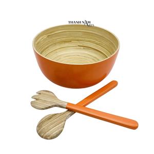 ชามก๋วยเตี๋ยวธรรมชาติทำจากใยไผ่แบบใช้แล้วทิ้งสำหรับงานปาร์ตี้2023ออกแบบได้ตามต้องการราคาโรงงานเวียดนาม - Product Image 5