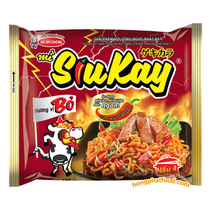 Acecook SiuKay Fideos Instantáneos Picantes con Carne de Res 128g - Product Image 1