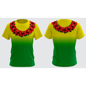 <b>100</b>% <b>Polyester</b> Breathable Eco-Friendly Plus Size Men's T-<b>Shirts</b> Polynesian Design Wholesale Custom Printed - Product Image 1