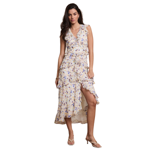 Vestido Midi Estampado de Moda para Mujer, Ropa al por Mayor - Product Image 2