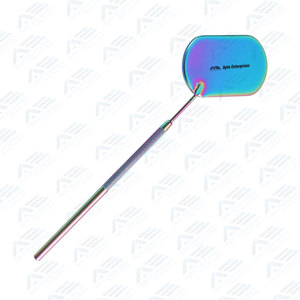 Beauty Tools Perfect Face View Sustainable High Quality Extra Large Handle Heart Shape Lash <b>Mirrors</b> Beauty Care Instruments - Product Image 3