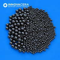 Billes en carbure de silicium SiC de précision G10 pour roulements, pompes, vannes et systèmes de contrôle des fluides