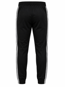 Custom Black Zip Up Activewear <b>Set</b> Breathable Performance Training Outfit for Gym Running and Casual Wear - Product Image 6