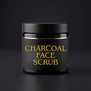 Exfoliante Facial de Carbón con Té Verde Orgánico, AHA, Aclarante, Limpieza Profunda de Poros, Control de Grasa, Eliminación de Puntos Negros, Piel Suave y Luminosa, Detox - Product Image 3