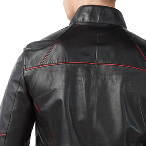 Wholesale Price Quick Dry Men Leather Jacket New Design Comfortable Breathable Casual Wear In Winter Men Leather Jacket - Product Image 6