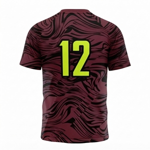 Modern Soccer Jersey Best Selling Comfortable Performance <b>Athletic</b> Wear with OEM Size Private Label Supplier Soccer Jersey - Product Image 3