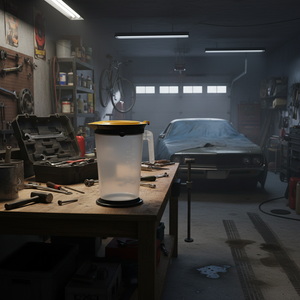 Proveedor de Taiwán, Herramientas ITA, Botella de Aceite Industrial de PP para Bricolaje, con Escala de Medición, 5.5 L, con Tapa Antipolvo, OEM, ODM - Product Image 1