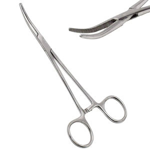 Manual Dressing Forceps Curved Straight Customized Size Reusable High-quality Stainless Steel <b>Grip</b> Surgical General Class I 1 - Product Image 6