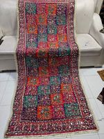 Châle en soie brodé de luxe pour femme, motif floral long, style ethnique, toutes saisons, fait main, travail de miroir Gotta, écharpe indienne