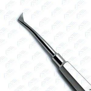 เครื่องมือถอนฟัน เครื่องมือผ่าตัดทางทันตกรรม อุปกรณ์ทันตกรรม เครื่องมือสแตนเลส สำหรับถอนฟัน ด้ามโค้งซ้ายขวา สำหรับถอนรากฟัน - Product Image 6