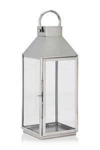 Lanterne porte-bougie en acier inoxydable, décoration de maison durable, lanterne en métal - Product Image 3