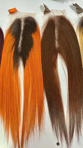 Extensiones de Cabello Humano Vietnamita Ksix Hair K26, Cierre de Cabello Liso Marrón Oscuro, Doble Trama, Cabello Remy, Doble Costura a Máquina, 100g, 8-30 pulgadas - Product Image 2