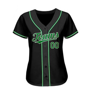 Maillot de baseball imprimé pour adultes, très demandé, haute qualité, respirant, tissu 100% polyester, couleur personnalisée - Product Image 5