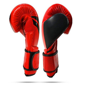 ถุงมือชกมวยหนังแท้แบบกำหนดเอง ถุงมือฝึกซ้อม MMA มวยไทย ถุงมือต่อยกระสอบทราย รับทำโลโก้ อุปกรณ์ขายส่งจำนวนมาก - Product Image 3