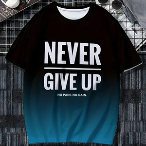 Camisetas Oversize Negras 100% Algodón Transpirables de Secado Rápido Lavables con Calcomanías Frontales DIY para Hombre, Estilo Urbano, Divertidas y Personalizables - Product Image 6
