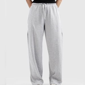 Pantalones Deportivos Personalizados de Alta Calidad, Cintura Alta, Color Sólido, Unisex, Servicios OEM, Ropa Urbana, Corte Holgado, Pantalones Baggy para Hombre - Product Image 2