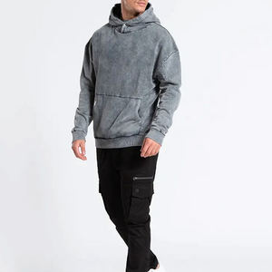 Sudaderas con Capucha para Hombre, Estilo Lujoso, Lavado Ácido, 100% Algodón, Felpa, Antiarrugas, Calidad Premium, Ecológicas, Gran Venta, Precio Razonable - Product Image 4