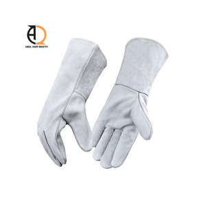 ถุงมือเชื่อม ถุงมือหนังทนความร้อนสูงเพื่อความปลอดภัย - Product Image 2