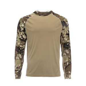 2026 OEM <b>Lightweight</b> UPF 50+ Custom Logo Sublimation Long Sleeve Fishing Hoodie for Men Quick Dry Breathable 100% Polyester - Product Image 3