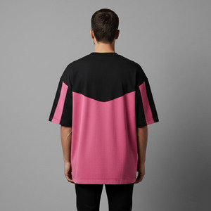 T-shirt en jersey ample de style hip-hop pour homme, de qualité supérieure, avec logo imprimé sur écran, 100% coton, écologique, poids lourd, 180g - Product Image 6