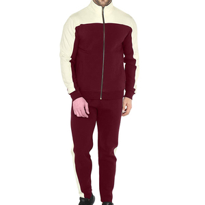 Nouveau design, survêtement pour homme, hiver, à capuche, décontracté, uni, léger, taille élastique, coton, polyester, haute qualité, respirant, séchage rapide - Product Image 1