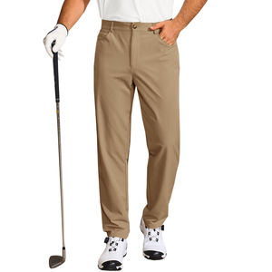 Pantalons de survêtement pour hommes sur mesure de haute qualité, élégants, respirants, pour l'extérieur, coupe droite, avec plusieurs poches, pantalons de golf - Product Image 1
