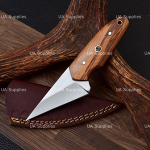 Cuchillo de Camping Estilo Kiridashi, Cuchillo Utilitario para Exteriores de Hoja Fija, Acero Inoxidable, Hecho a Mano, Mango de Micarta, Venta Directa de Fábrica, OEM al por Mayor - Product Image 5