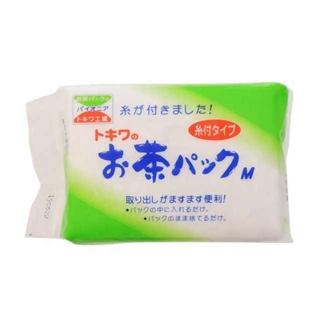 Made In Japan Traditional Type Of Disposable Tea Bag With String Green