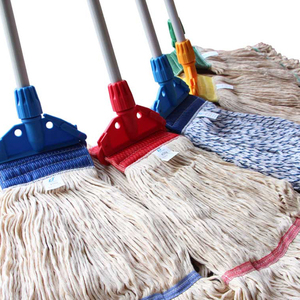 Factory Wholesale Mini Heavy Duty Cotton <b>Mop</b> Head Refill High Dehydration Fast Absorption Self-Wringer Sustainable Commercial - Product Image 6