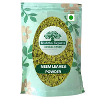 Bubuk Daun Neem Azadirachta Indica Ekstrak Herbal CareQue A+ Grade Daun Mentah Kering Grosir