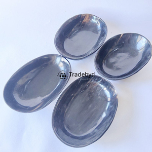 Bol en corne d'ange de luxe, fait main, décoratif, pour service, par Tradebyd - Product Image 1