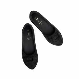 Bombas planas negras WN0963 - Product Image 1