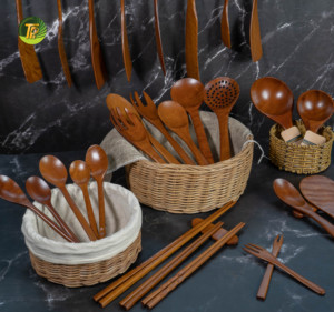Eco-Friendly Wooden <b>Spoons</b> Good <b>Measuring</b> Tool for Kitchen Cooking Many Designs Available - Product Image 6