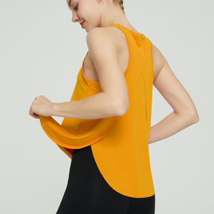 Workout Tank Tops for Women Tank Top Built in <b>Bra</b> Racerback Yoga tank Top Sleeveless Yoga Running Shirts - Product Image 1