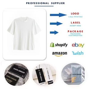 เสื้อยืดคอตตอนถักพิมพ์ลายตามสั่งสำหรับผู้ชาย 100% คุณภาพหรู คอริบ โอ-เนค ทรงหลวม สตรีทแวร์ ทรงปกติ - Product Image 4