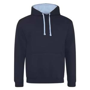 Sweat à capuche en molleton imprimé personnalisé de haute qualité, confortable, multicolore, pour homme, doublé, mélange polyester/coton écologique - Product Image 4