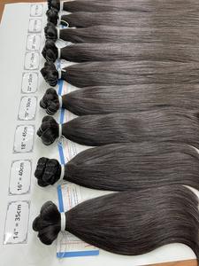Oferta de Navidad: Extensiones de Cabello Humano Virgen Remy Vietnamita con Doble Trama a Máquina, 100% Natural, Liso, para Teñir y Permanente, Directo de Fábrica - Product Image 3