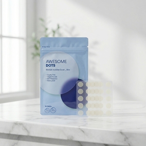 Patchs hydrocolloïdes coréens certifiés ISO, transparents, véganes, sans cruauté, pour les boutons, fabrication OEM/ODM sous marque privée - Product Image 2