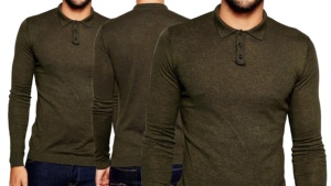 Polo básico de golf para hombre y mujer, camisa de manga larga, venta al por mayor, ropa en blanco a granel, estilo Formal, estampado liso, Bangladesh - Product Image 5