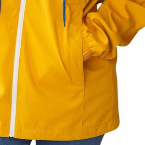 Chaqueta para todo tipo de clima Sigma Gamma Rho para mujer, amarilla, con capucha, con cremallera, cortavientos, estilo casual de la hermandad griega - Product Image 5