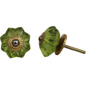 Poignée décorative moderne en verre à trou unique, motif dessin animé, pour tiroirs et portes de placards, armoires et couvercles de bouteilles - Product Image 3