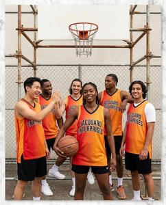 Vente flash - Ensemble de maillots de basket-ball pour hommes personnalisés et respirants - Product Image 4